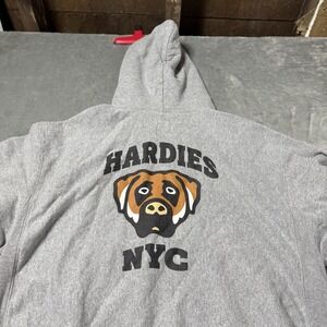 Victor Victor X Hardies Hoodie Sweatshirt in Gray Mens Size L‎ Made In Japan